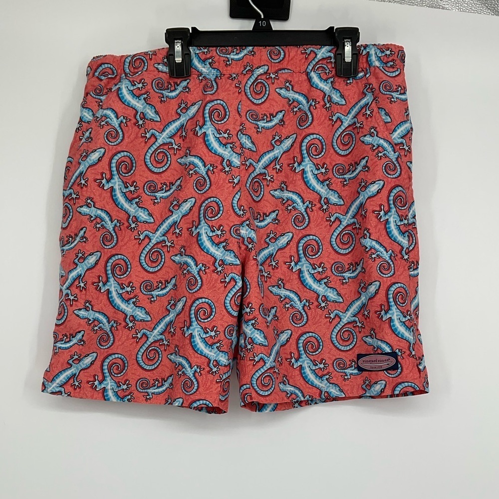 Vineyard Vines Lizard Print Swim Trunks Size XS